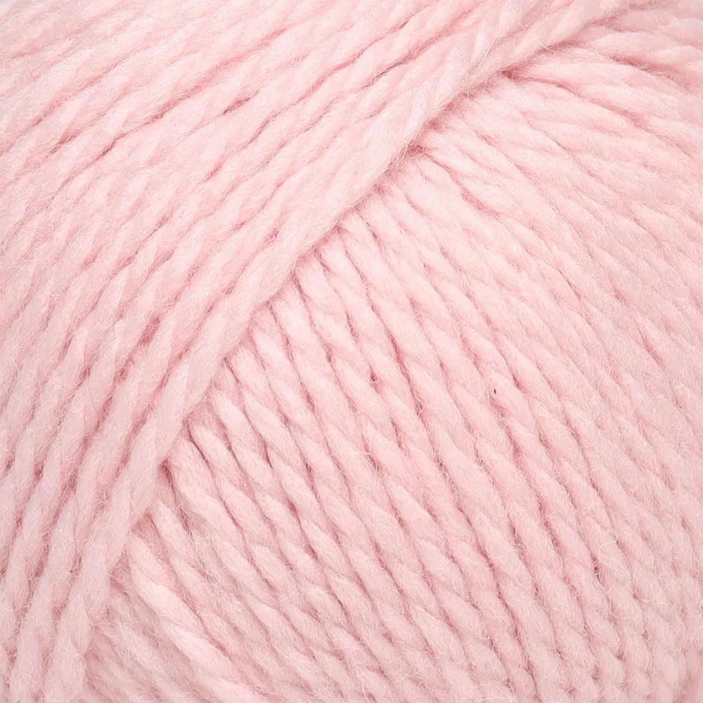 100% Highland Wool Yarn - Sourced Directly from Peru - Heavenly Soft and Perfect for Knitting and Crocheting (Worsted, Baby Pink)