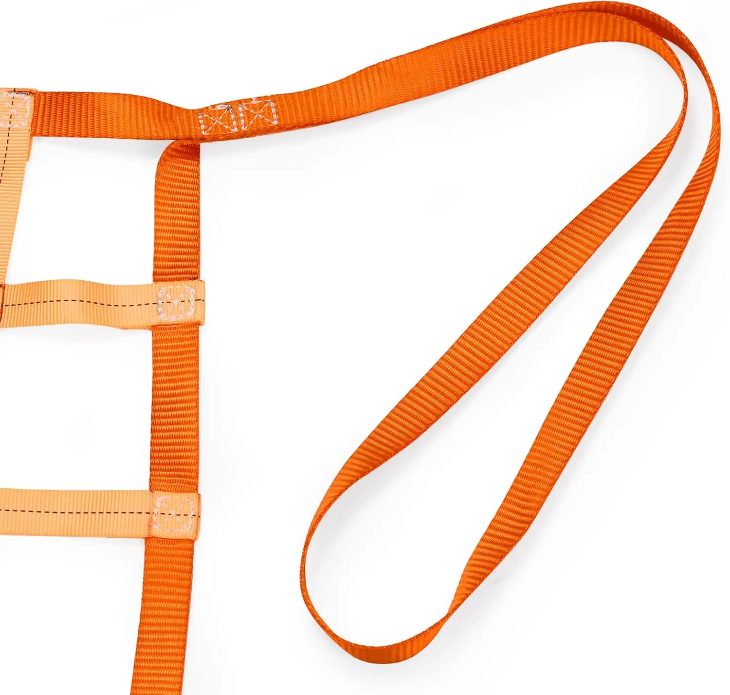 3.28' x 3.28' Cargo Lifting Nets - Flat Polyester Sling Hoisting Net - Max. Load Capacity: 661lbs.