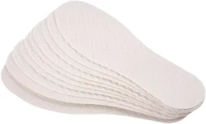 5/10/20 Pairs Disposable Breathable Thin Insoles Barefoot Insoles for US Size 6-9 (20 Pairs)