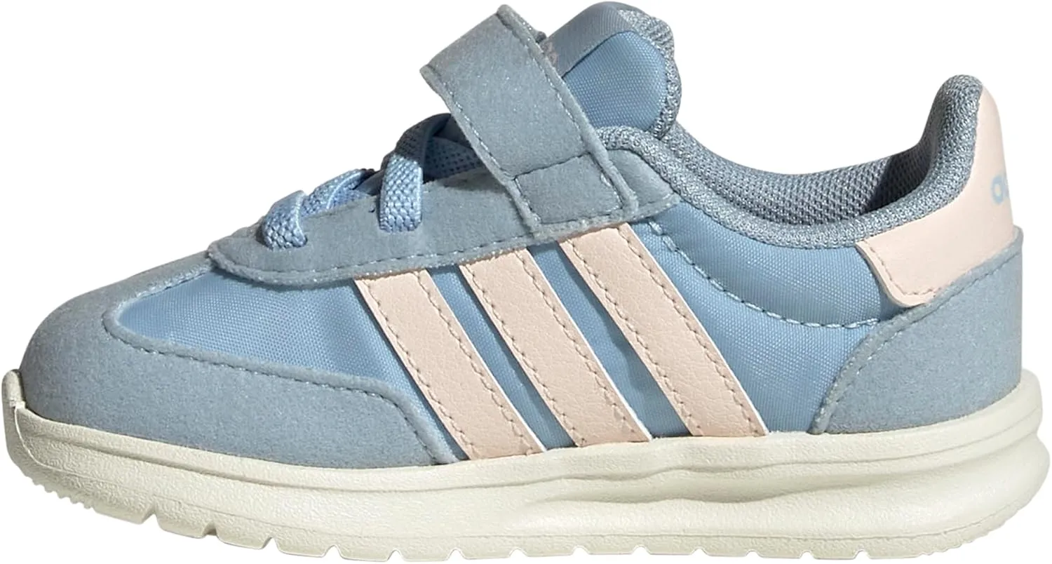 adidas Baby-Boy's Run 70s 2.0 Elastic Lace Sneaker