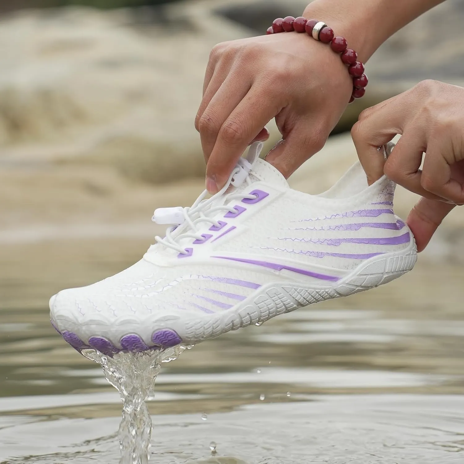 Barefoot Womens Men Pro Shoes with Wide Toe Box Healthy and Non-Slip Breathable Fashion Hiking Footwear Shoe Unisex Pro Box Outdoor Lightweight Hike Athletic Walking Running Sneakers Unisex
