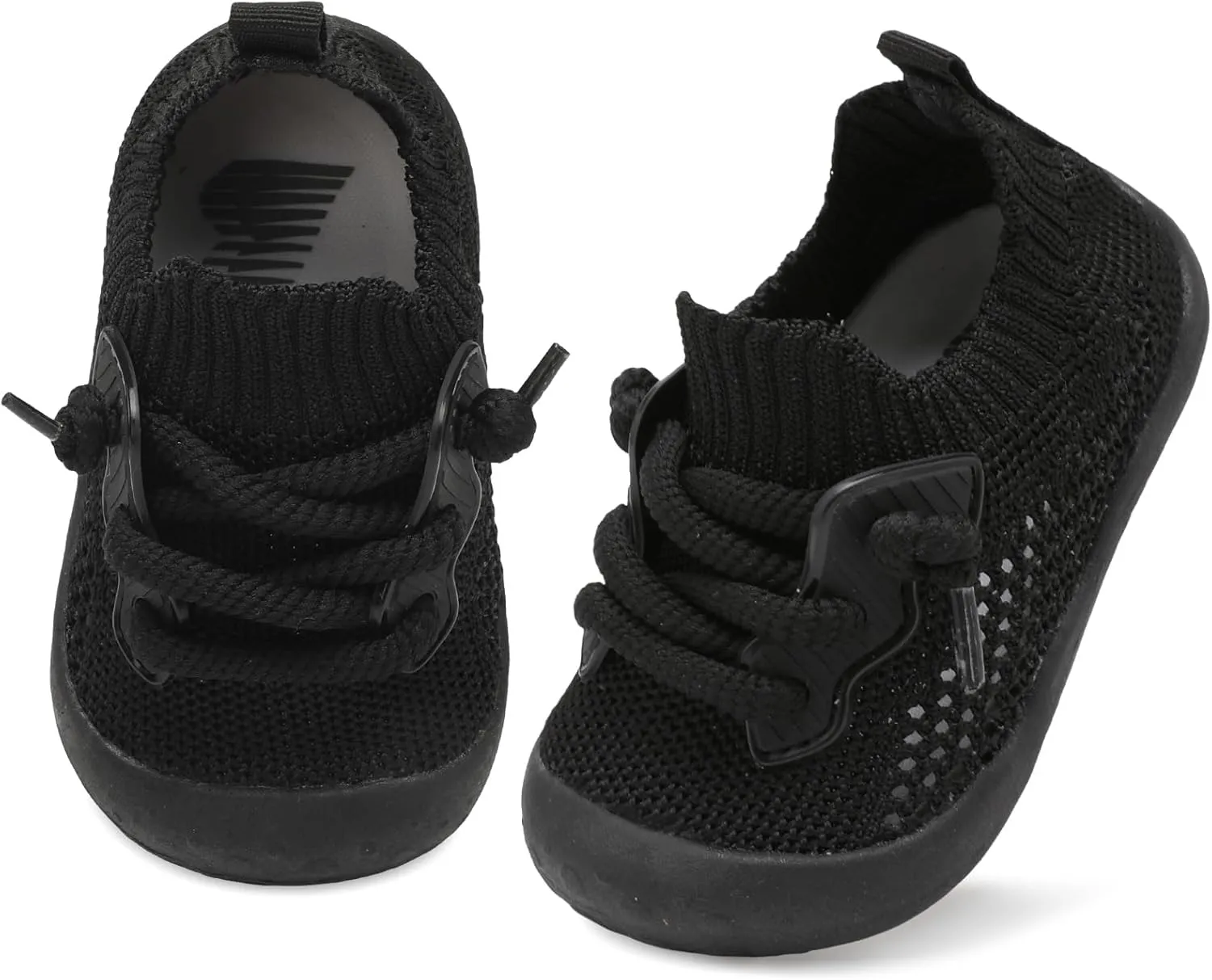 BARERUN Baby Shoes Baby First Walking Shoes Infant Sneakers Wide Barefoot Slip on Soft Sole Boys Girls Crib Shoe Toddler Breathable Lightweight House Socks