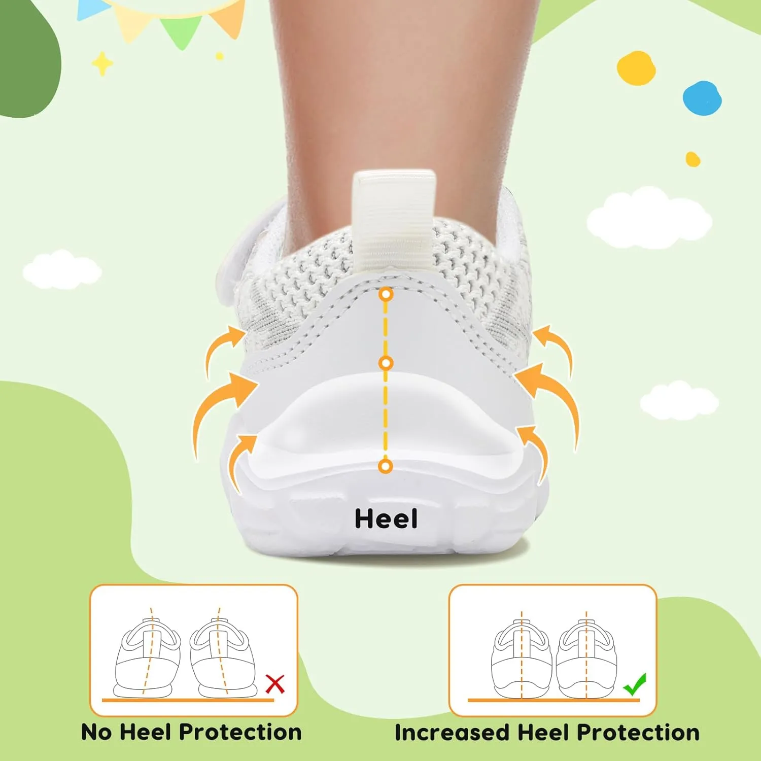 BARERUN Toddler Shoes Boys Girls Barefoot Shoes Kids Breathable Sneakers School Tennis Shoes Slip on Running Shoes Infant Toddler Walking Shoes
