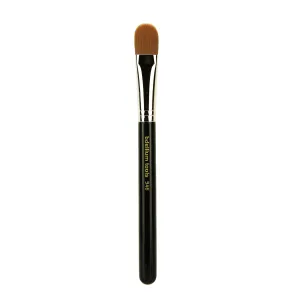 Bdellium Tools Professional Makeup Brush - Maestro Series 946 Firm Foundation - With Soft Synthetic Fibers, For Blending & Contouring (Black, 1pc)