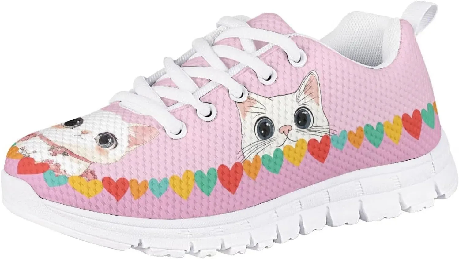 Belidome Boys Girls Kids Sneakers Knitted Mesh Sports Shoes Lightweight Breathable for Running Walking Hiking