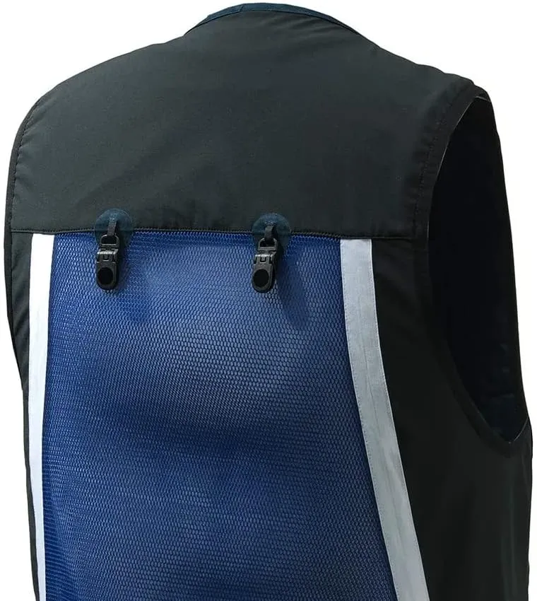 Beretta Men's Uniform Pro 20.20 Breathable Slim Fit Microsuede Patch Front Zip Competition Clay Shooting Mesh Vest w/ Pockets