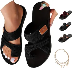 Breathable Mesh Sandals for Women 2025 Women's Hollow Mesh Slide Sandals,Comfortable Breathable Orthopedic Sandals for Women