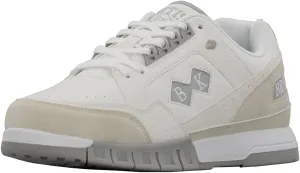 British Knights Men's Metros Sneaker, White/Off White/Light Grey, 8.5
