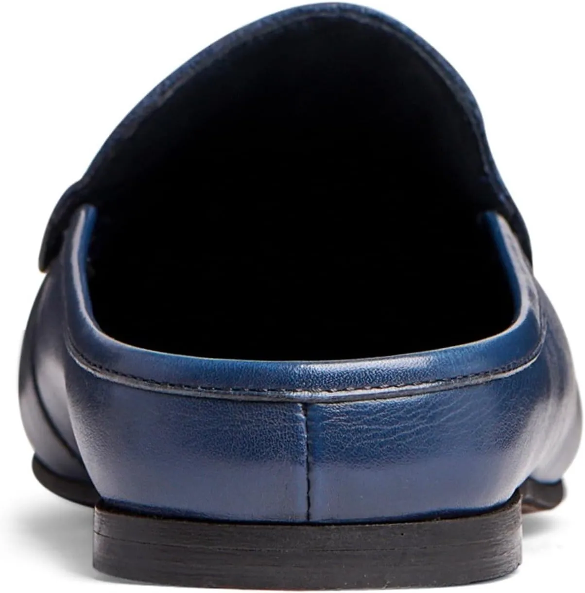 Carlos Santana Planeo Slides for Men | Leather Footbed | Rubber Outsole