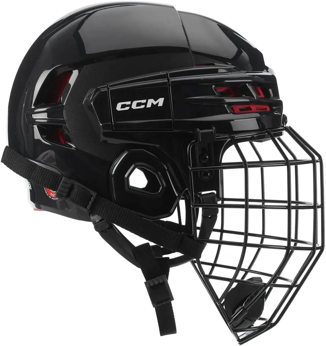 CCM Tacks 70 Hockey Helmet Combo with Cage, Senior