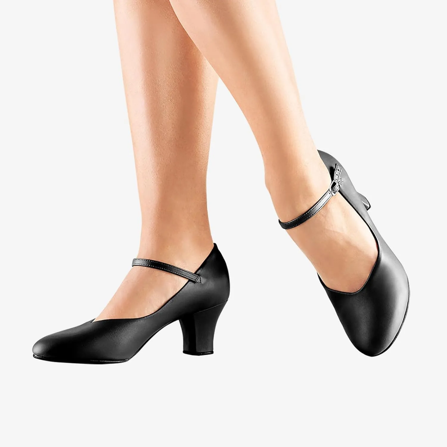 Charlene Character Shoes, 2" Heel, Leather Sole, Dance Shoes for Women, Ballroom, Salsa, Tango, Comfort - CH52