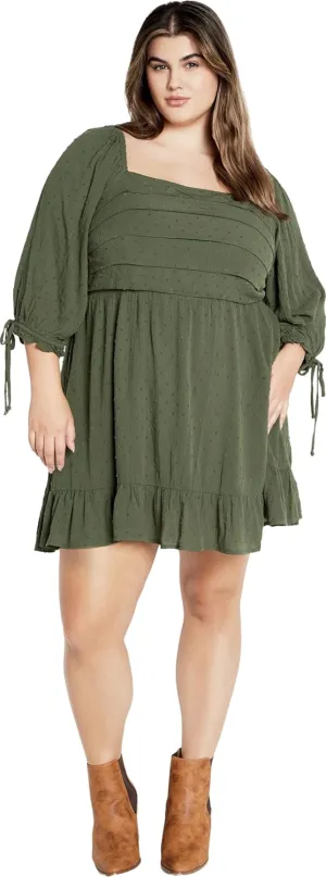 City Chic Women's Plus Size Allegra Mini Dress