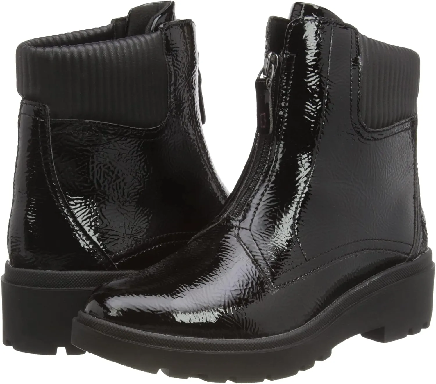 Clarks Women's Calla Zip Mid Calf Boot