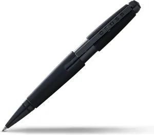 Cross Edge Refillable Rollerball Pen Presented in a Premium Gift Box - Medium Point, Black Ink, Matte Black