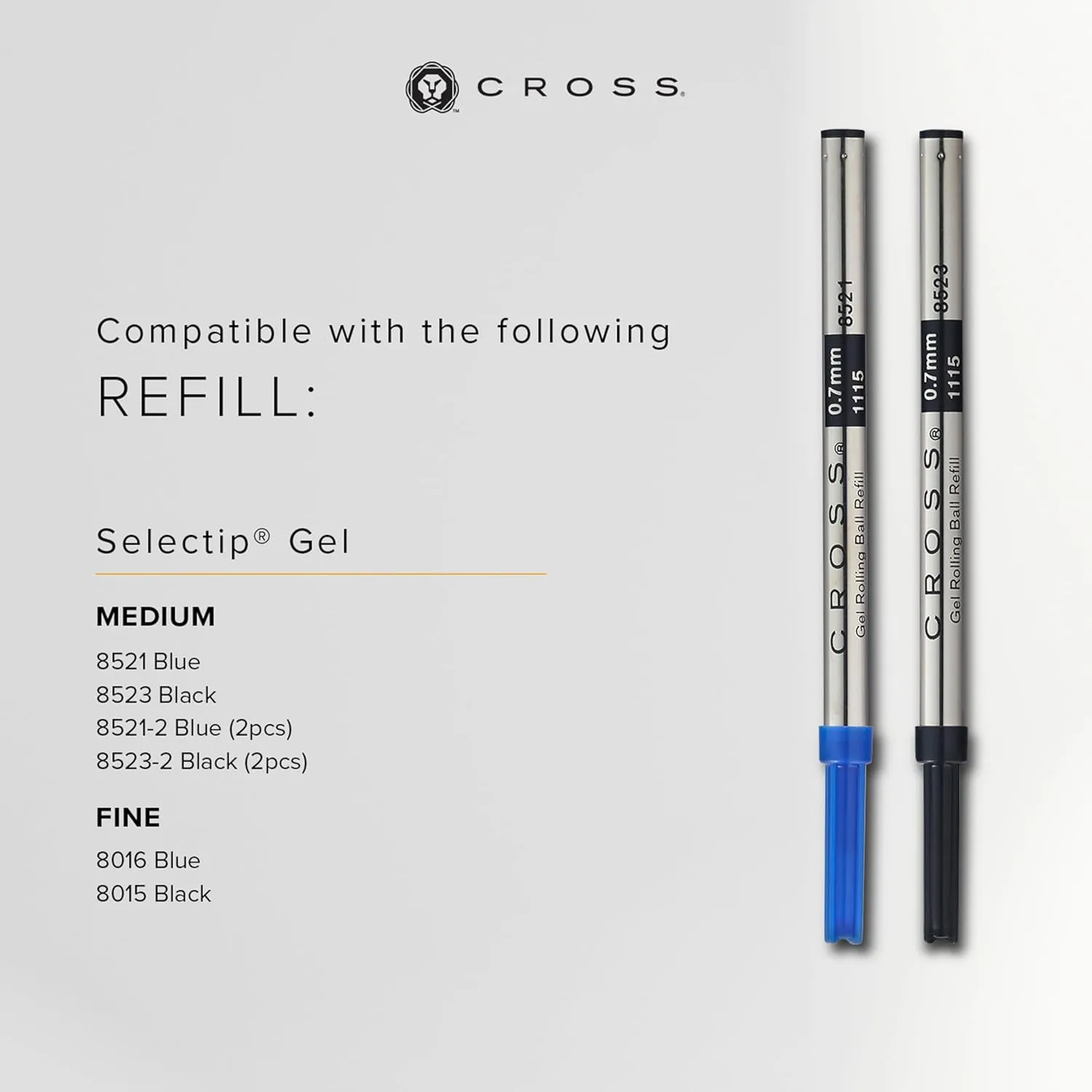 Cross Edge Refillable Rollerball Pen Presented in a Premium Gift Box - Medium Point, Black Ink, Matte Black