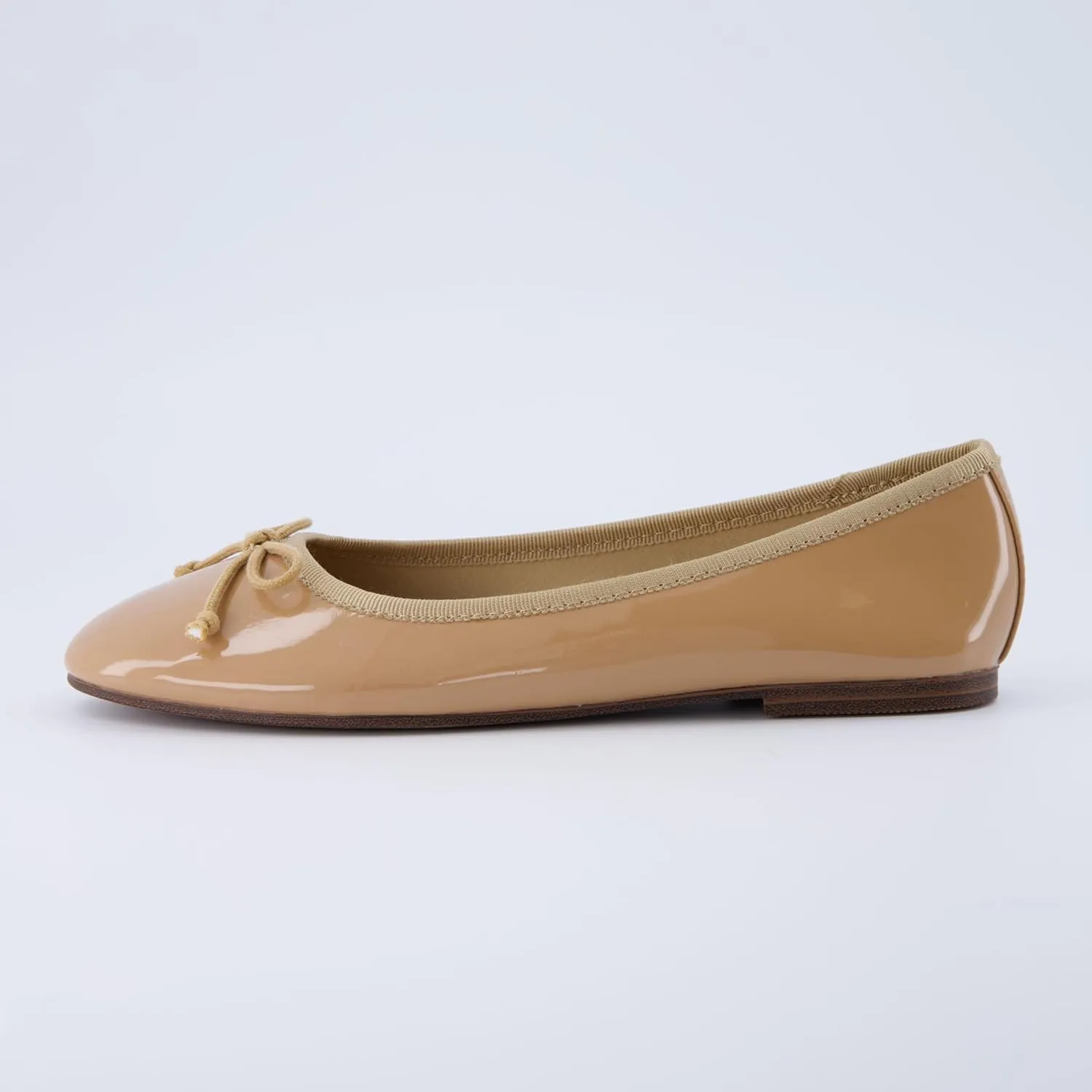 CUSHIONAIRE Women's Como Bow Flat with  Memory Foam and Wide Widths Available
