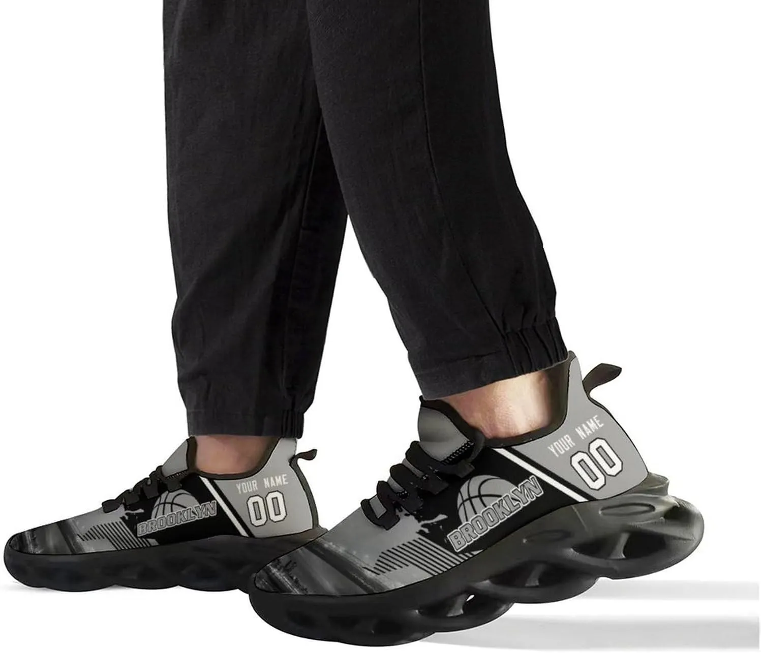 Custom Basketball Shoes Flex Control Sneakers Breathable Lightweight Fashion Sports Workout Shoes Personized for Men