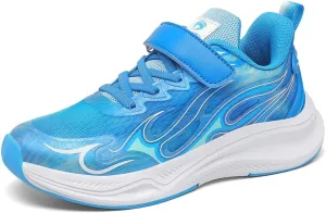 Dannto Boys Girls Sneakers Kids Shoes Lightweight Breathable Athletic Running Tennis Fitness Shoes Little Kid/Big Kid