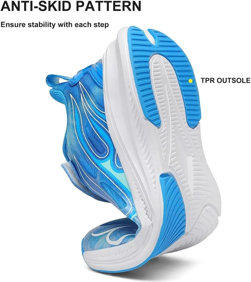 Dannto Boys Girls Sneakers Kids Shoes Lightweight Breathable Athletic Running Tennis Fitness Shoes Little Kid/Big Kid