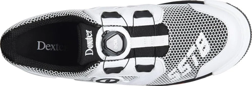 Dexter Men's Bowlng SST 8 Power Frame BOA Bowling Shoes-WideWhite/Black 11.5 W US