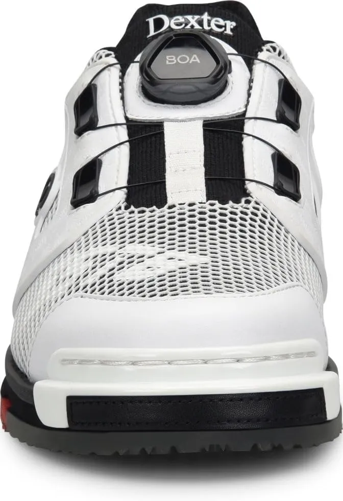 Dexter Men's Bowlng SST 8 Power Frame BOA Bowling Shoes-WideWhite/Black 11.5 W US