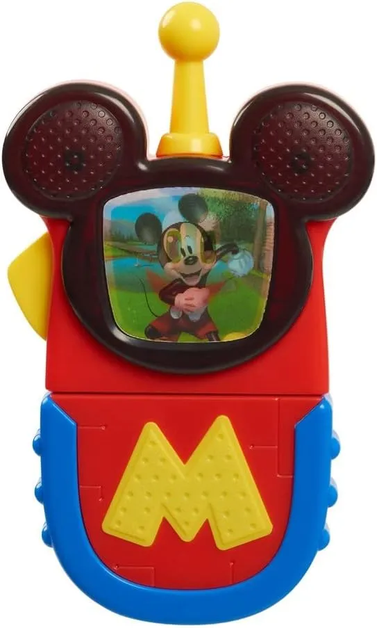 Disney Junior Mickey Mouse Funhouse Communicator with Lights and Sounds, Officially Licensed Kids Toys for Ages 3 Up by Just Play