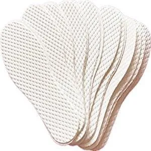 Disposable Breathable Insole Natural Feet Solution Treatment-Foot Odor Eliminator,Pack of 10 Pairs