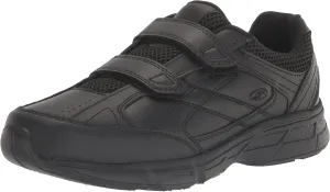 Dr. Scholl's - Men's Brisk Light Weight Dual Dtrap Sneaker, Wide Width (10 Wide, Black)