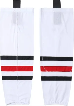EALER HS100 Series Team Color Dry Fit Ice Hockey Socks Foer Junior To Senior & Youth To Adult