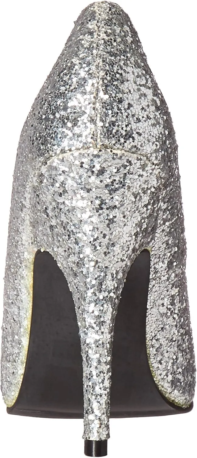 Ellie Shoes Women's 511-Glitter Slide Pump