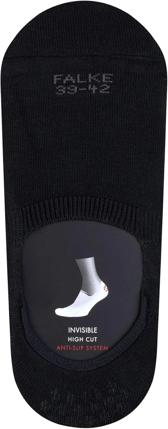 FALKE Men's Step High Cut No Show Socks, Sustainable, Skin-Friendly, 1 Pair