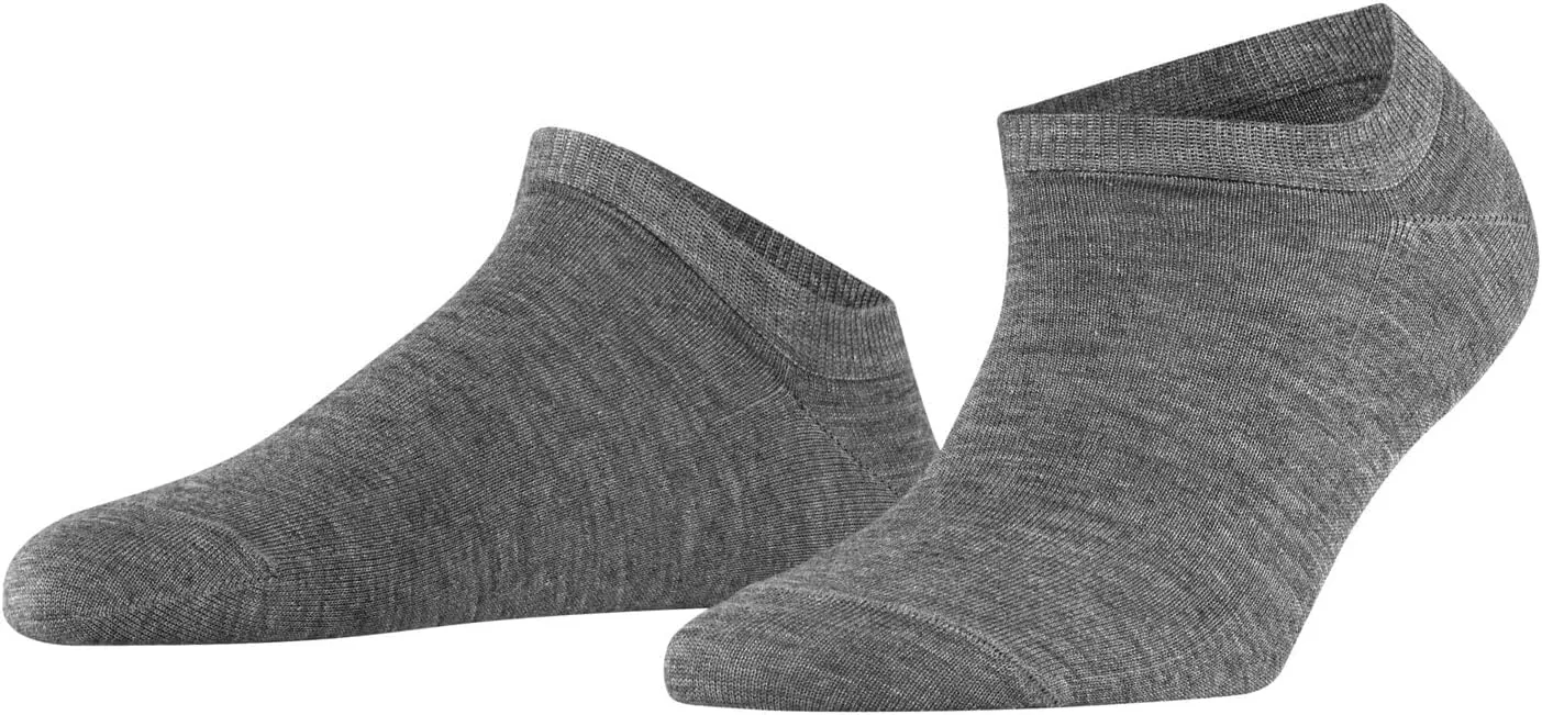 FALKE Women Active Breeze Ankle High, Grey (Light Grey Melange 3216), 5-7.5