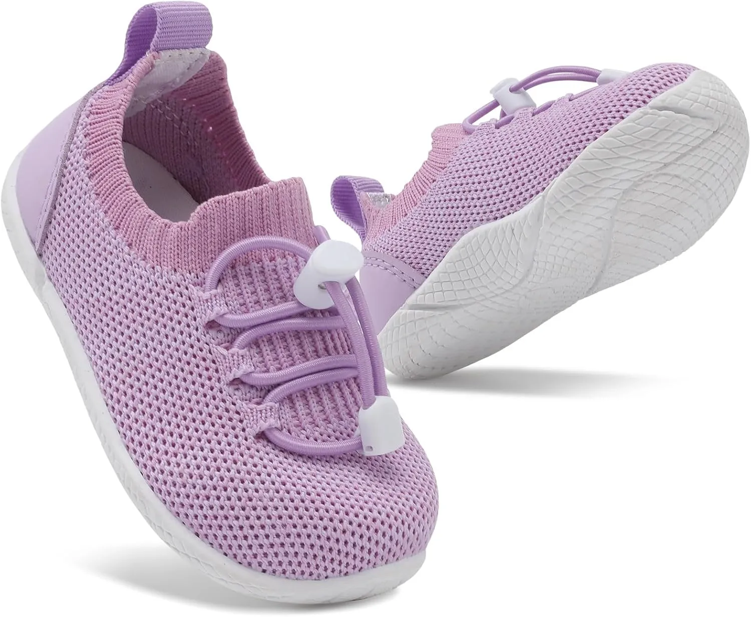 FEETCITY Baby Shoes Boys Girls First Walking Shoes Infant Sneakers Crib Shoes Breathable Lightweight Slip On Shoes