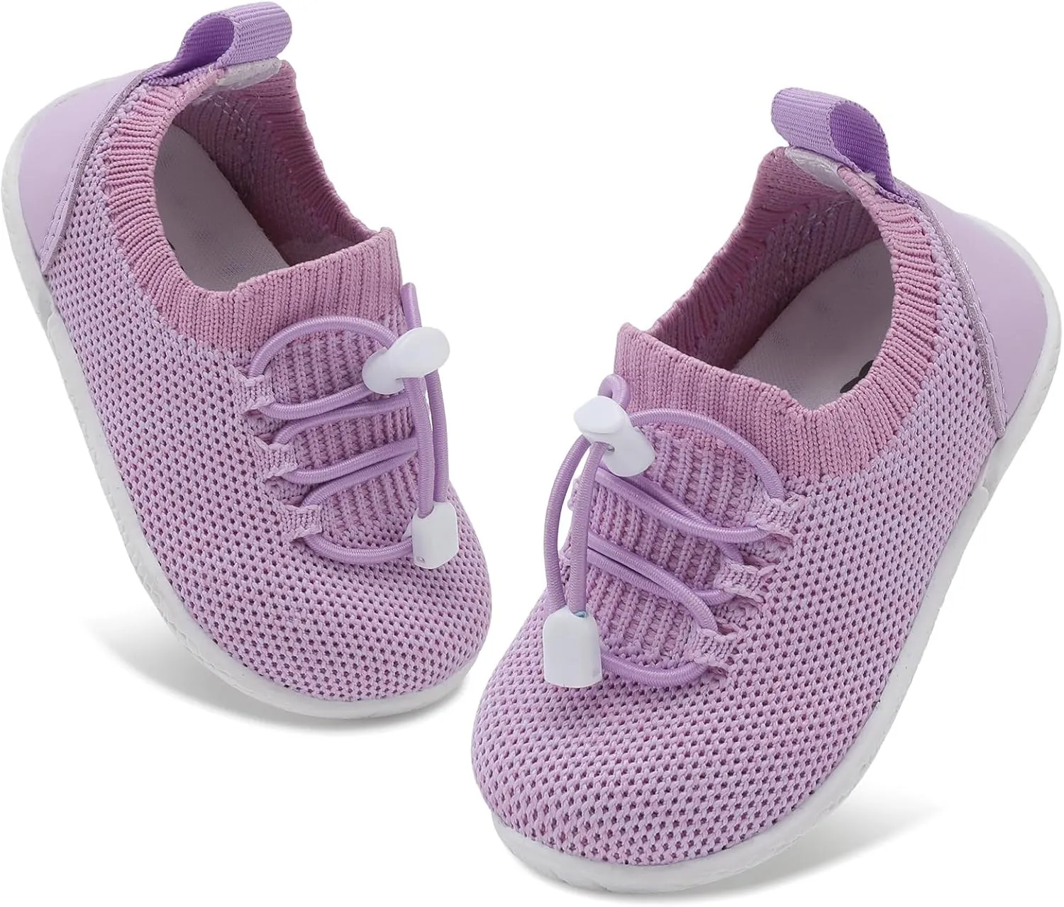 FEETCITY Baby Shoes Boys Girls First Walking Shoes Infant Sneakers Crib Shoes Breathable Lightweight Slip On Shoes