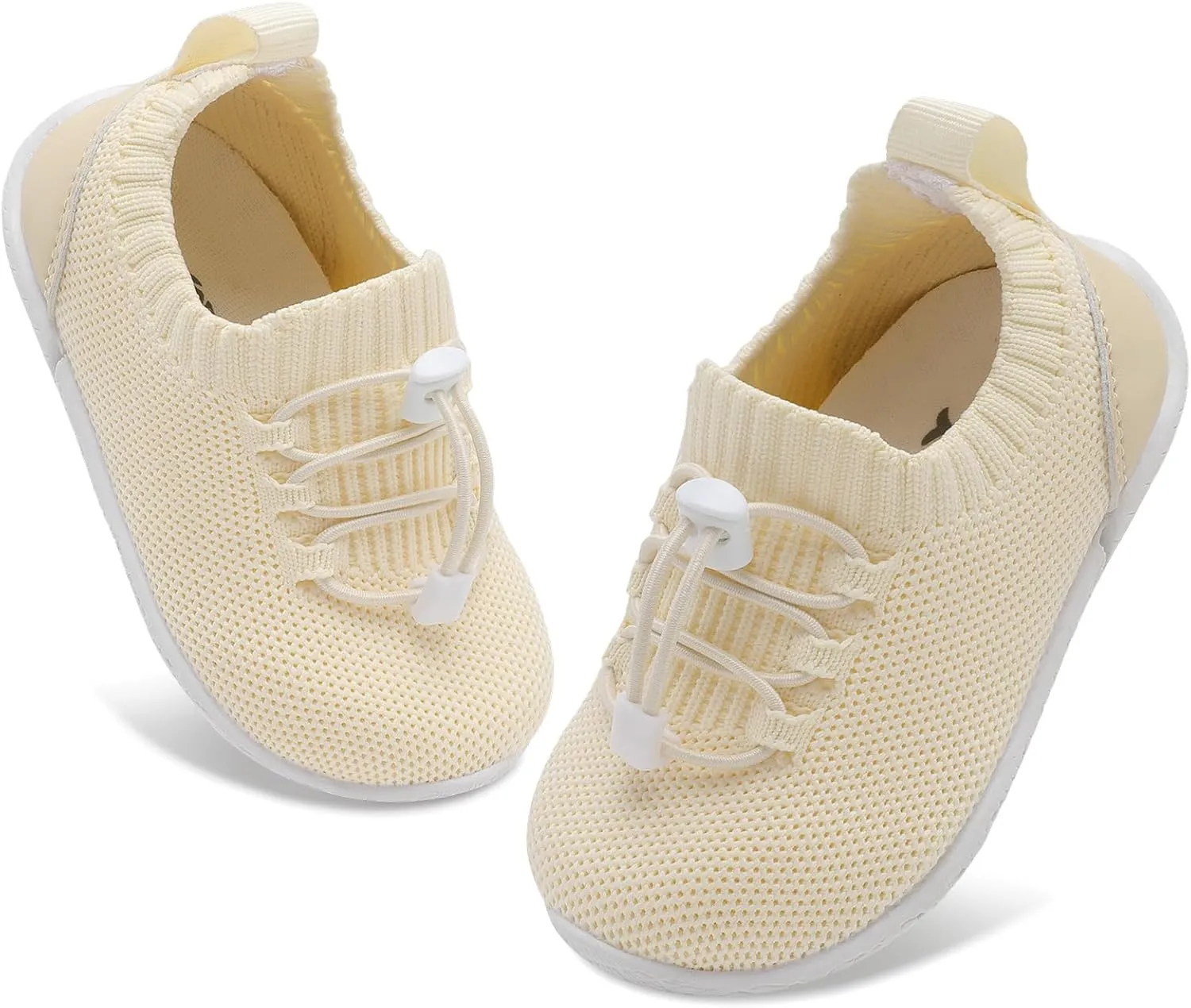 FEETCITY Baby Shoes Boys Girls First Walking Shoes Infant Sneakers Crib Shoes Breathable Lightweight Slip On Shoes