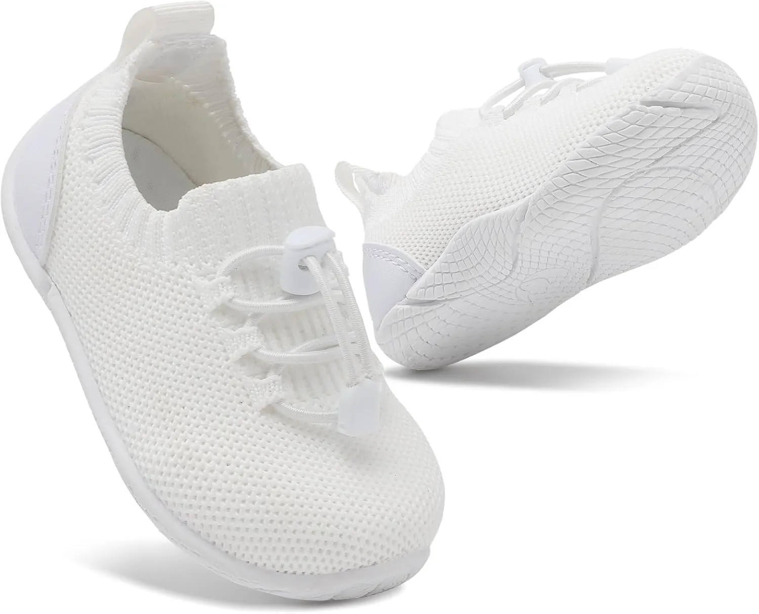 FEETCITY Baby Shoes Boys Girls First Walking Shoes Infant Sneakers Crib Shoes Breathable Lightweight Slip On Shoes