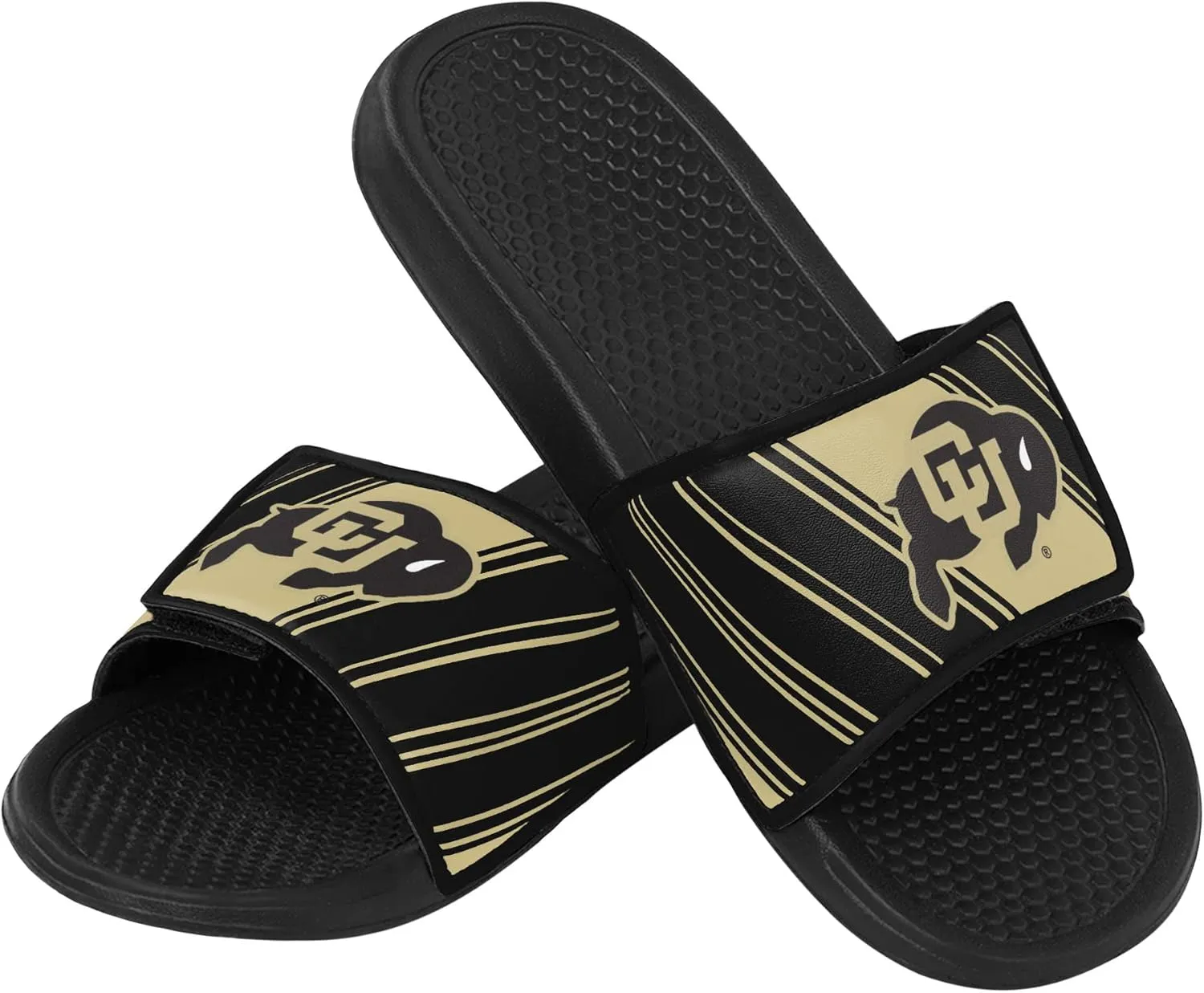 FOCO Colorado Buffaloes NCAA Mens Legacy Sport Slide - M