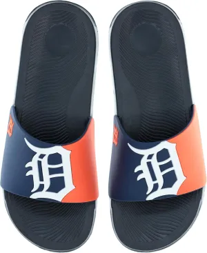 FOCO Men's MLB Big Logo Raised Slide