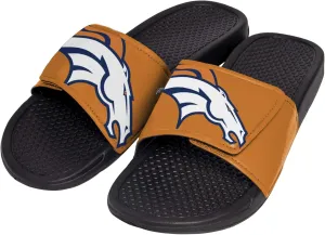 FOCO Men's NFL Team Logo Shower Sport Slide Flip Flop Sandals