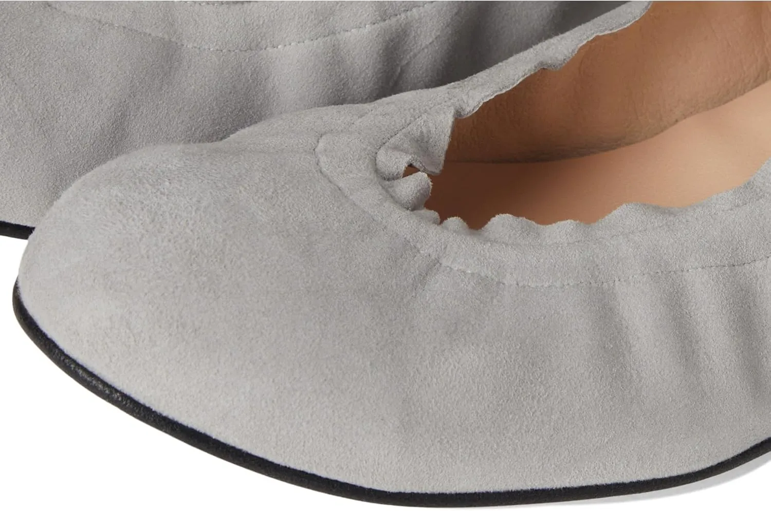 French Sole Women's Cuff Ballet Flat