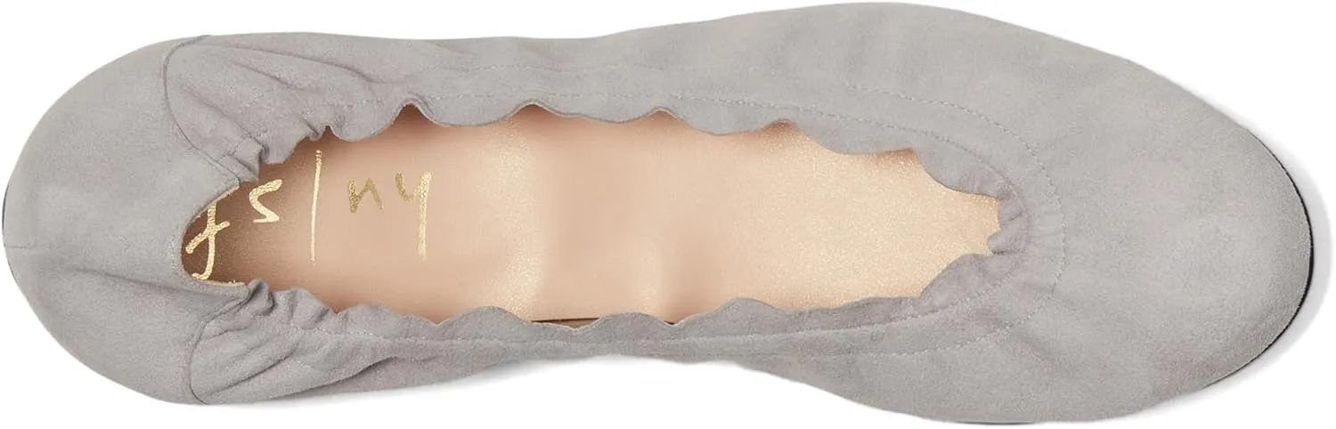 French Sole Women's Cuff Ballet Flat