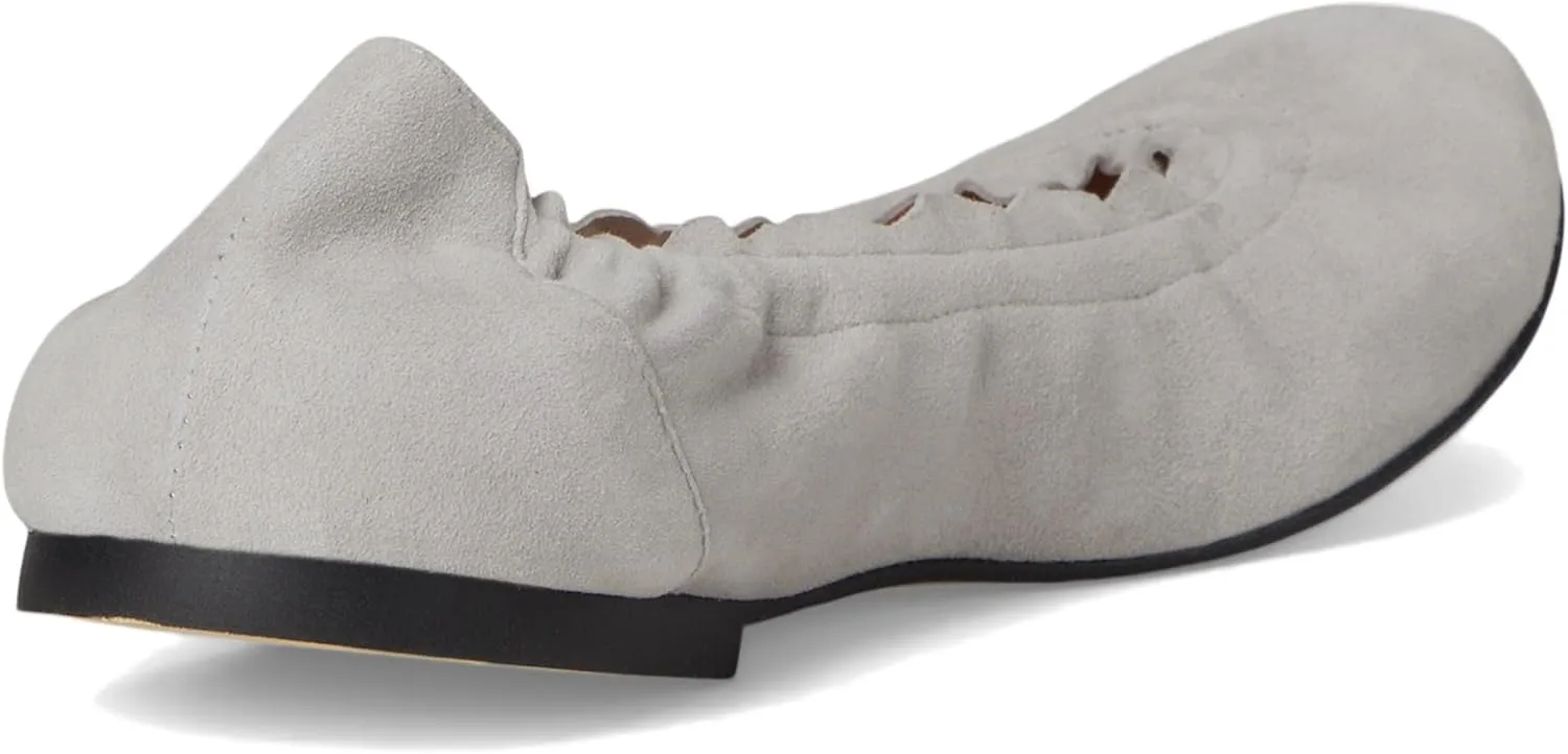 French Sole Women's Cuff Ballet Flat