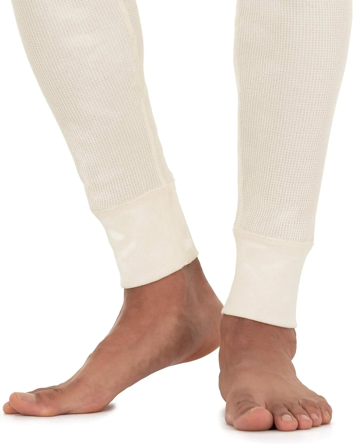 Fruit of the Loom mens Recycled Premium Waffle Thermal Underwear Long Johns Bottom