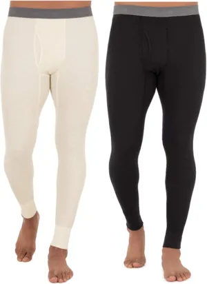 Fruit of the Loom mens Recycled Premium Waffle Thermal Underwear Long Johns Bottom