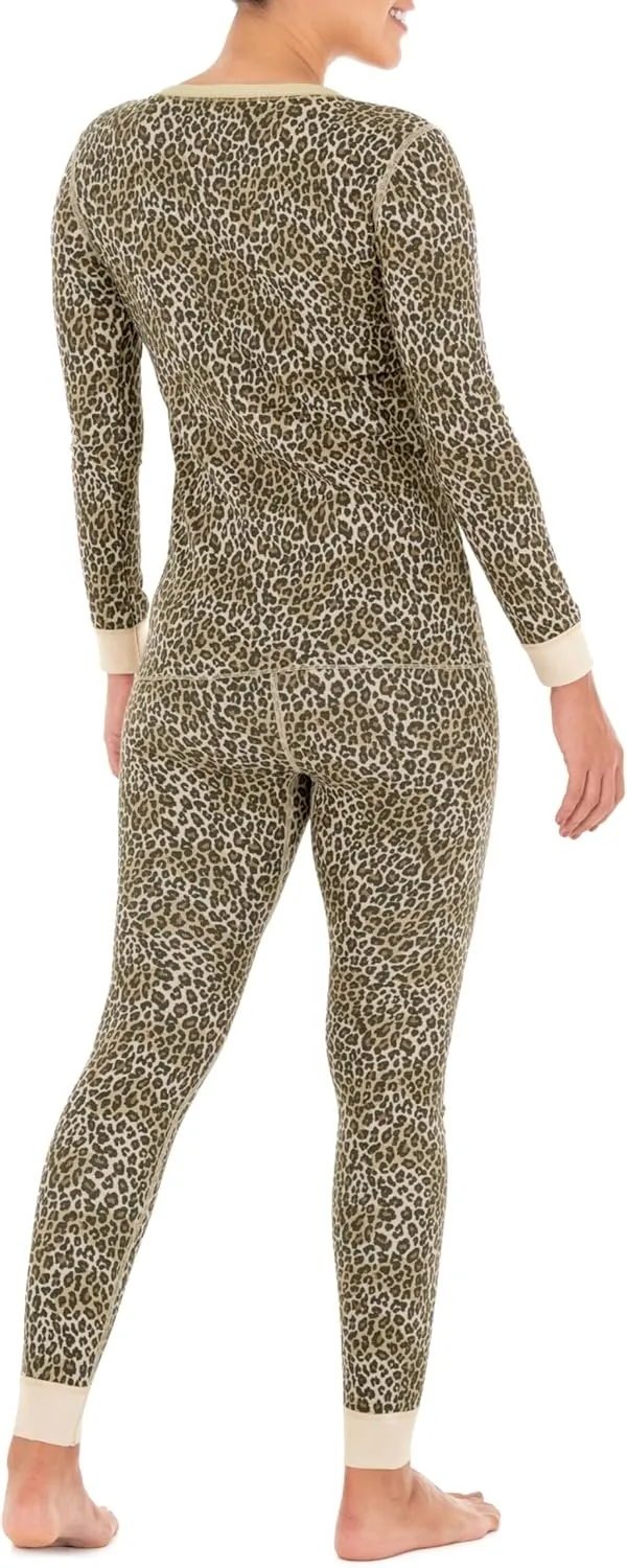 Fruit of the Loom Women's Micro Waffle Premium Thermal Set
