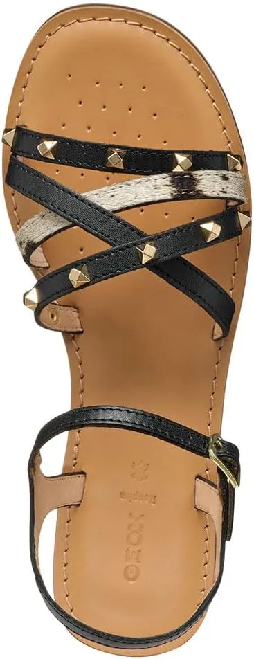 Geox Women's Flat Slide Sandal