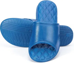 Happy Lily Shower Slippers for Women &Men, Quick Drying with Drainage Holes
