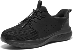 HEEZ Mens Slip On Fashion Sneakers Walking Shoes for Men Comfortable Breathable Casual Running Shoes