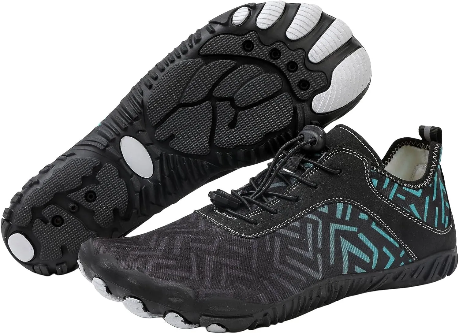 Hiking Footwear Barefoot Womens Shoes Healthy Non-Slip Unisex Water Pro Wide Toe Box Sneakers Diabetes Breathable Grounded Aqua Swim Pool Beach Hike Running Walking Athletic Shoe Waterproof