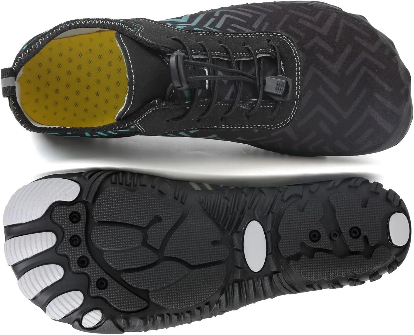 Hiking Footwear Barefoot Womens Shoes Healthy Non-Slip Unisex Water Pro Wide Toe Box Sneakers Diabetes Breathable Grounded Aqua Swim Pool Beach Hike Running Walking Athletic Shoe Waterproof